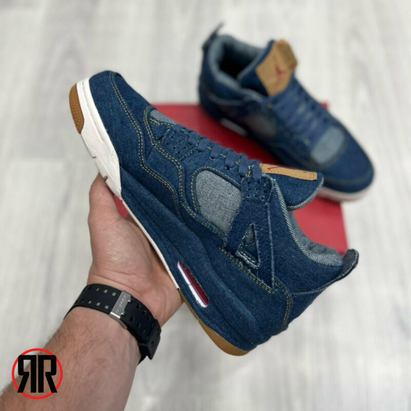 کتونی مردانه نایک Nike Air Jordan 4 Retro Levis