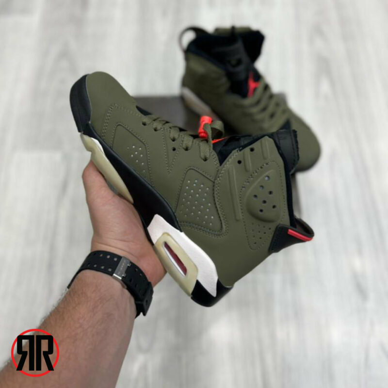 کتونی مردانه نایک Nike Air Jordan 6 Retro Travis Scott