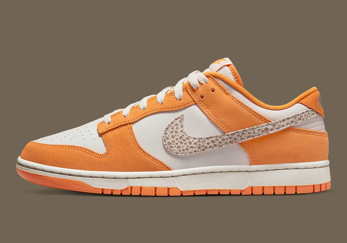 عکس های رسمی از کتونی Nike Dunk Low Kumquat