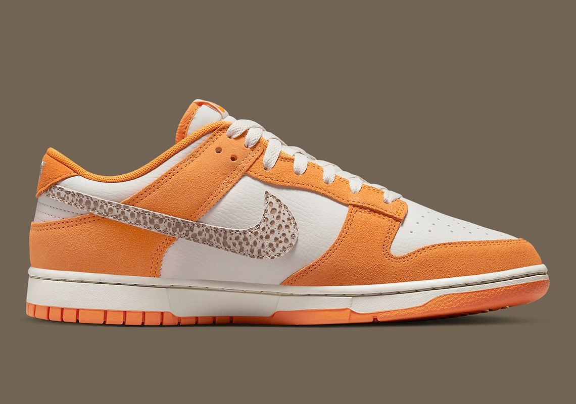 عکس های رسمی از کتونی Nike Dunk Low Kumquat