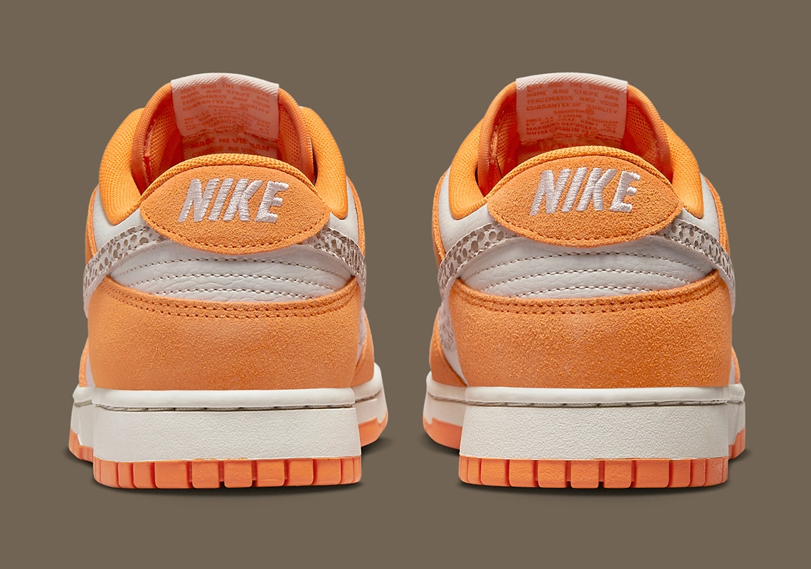 عکس های رسمی از کتونی Nike Dunk Low Kumquat