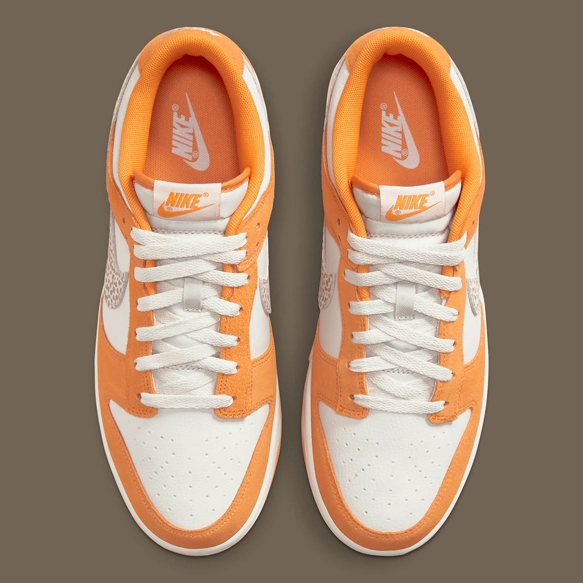 عکس های رسمی از کتونی Nike Dunk Low Kumquat