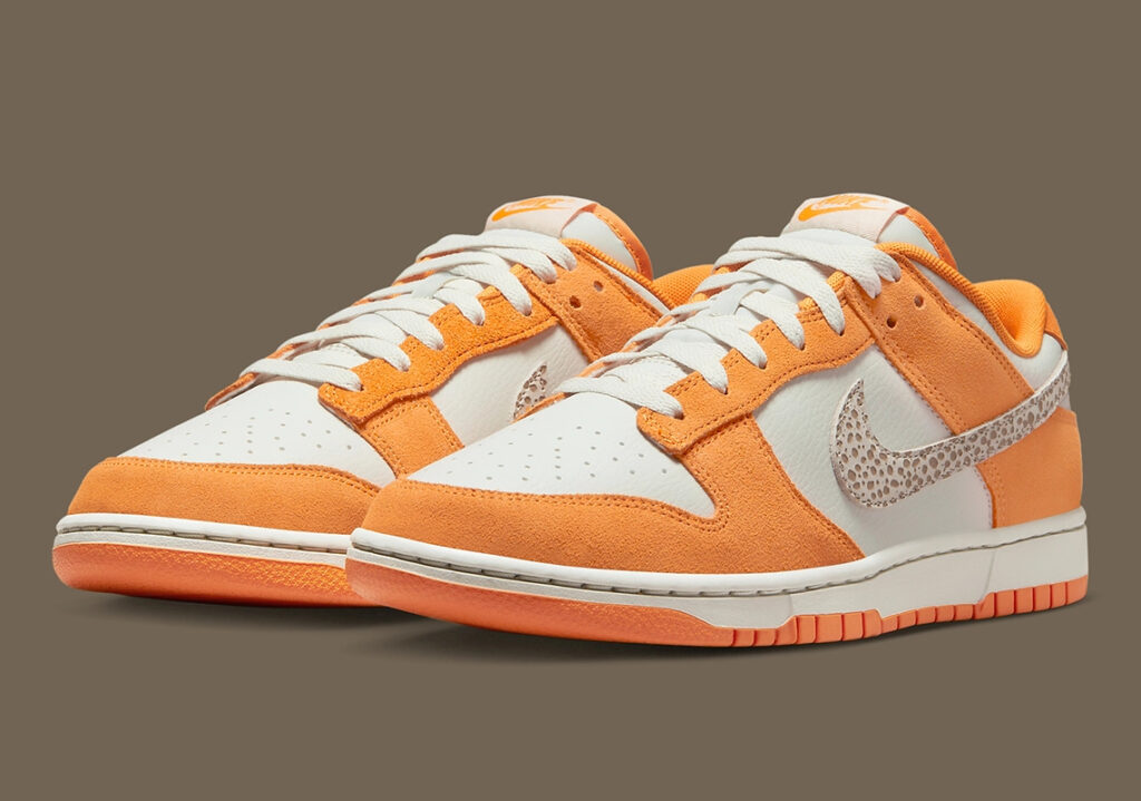 عکس های رسمی از کتونی Nike Dunk Low Kumquat