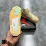 کتونی نایک Nike Air Jordan 4 Retro Off White Sail