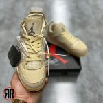 کتونی نایک Nike Air Jordan 4 Retro Off White Sail