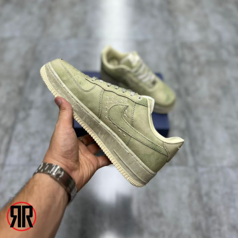 کتونی مردانه نایک Nike Air Force 1 Olive Canvas