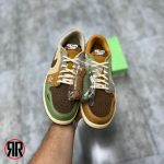 کتونی نایک ایر جردن 1 وودو Nike Air Jordan 1 Low Voodoo