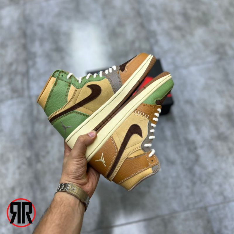 کتونی نایک ایر جردن 1 وودو Nike Air Jordan 1 High Voodoo